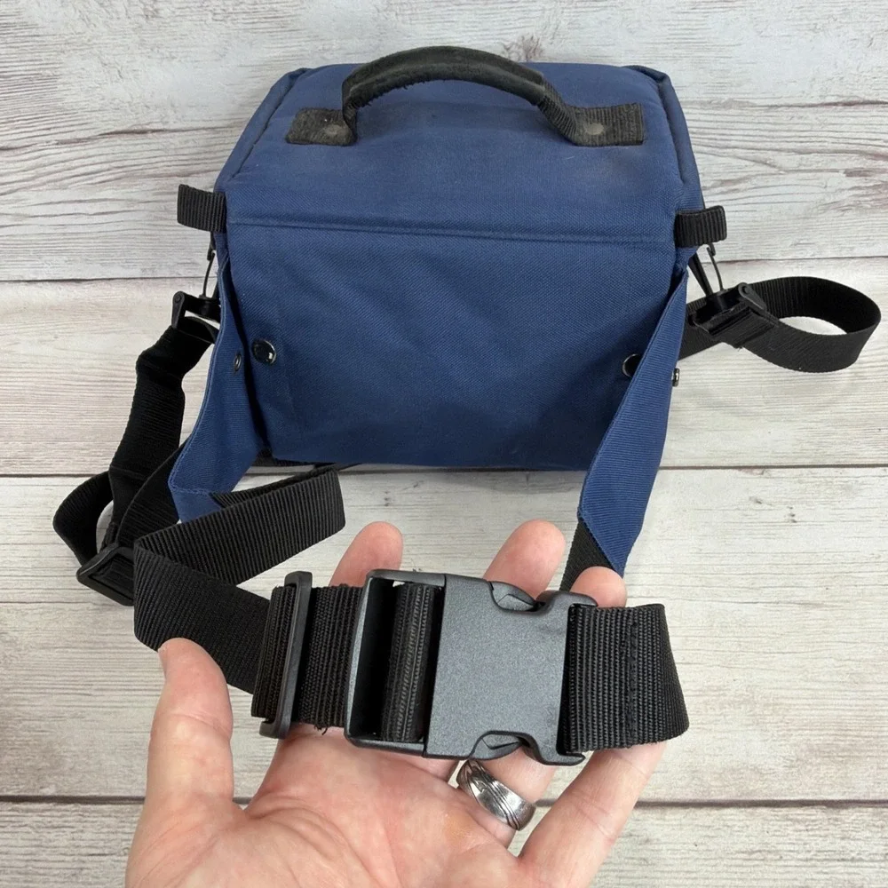 VTG Quantaray 35mm Camera Bag Blue 10